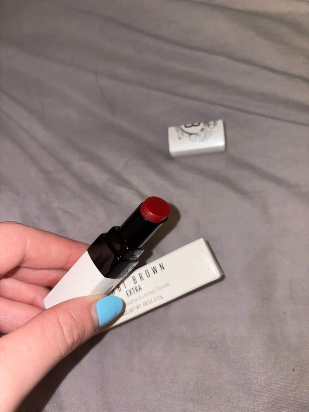 Bobbi Brown Extra Lip Tint Bare Raspberry 619 Tinted Lip Balm 0.08oz New In Box